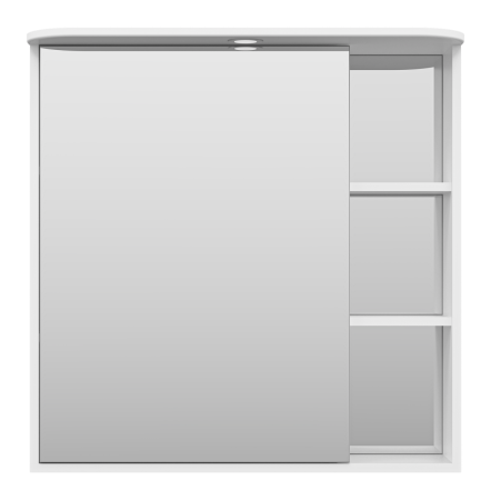 Зеркало-шкаф Misty Венера П-Внр04080-01СвЛ 80х25х80 подвесной цвет белый