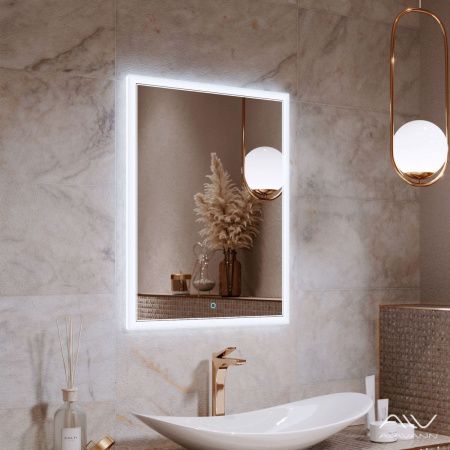 Зеркало с подсветкой Alavann Emma ALV0063001 60х80 подвесное