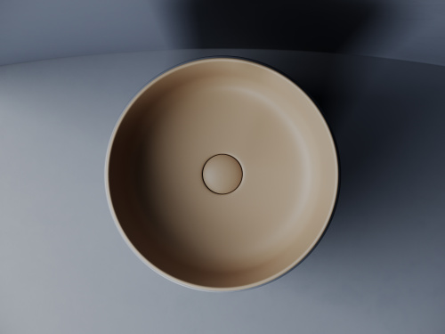 Раковина Ceramica Nova ELEMENT 36 см CN6073MC накладная цвет капучино матовый - фото 5