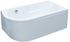 Ванна акриловая Royal Bath AZUR RB614201R 150х80 пристенная асимметричная без каркаса