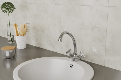 Смеситель для кухни Rush Sakhalin SA5350-22 на мойку хром - фото 3