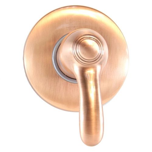 Смеситель для ванны и душа Webert Aurora AU880101060 встраиваемый в стену медь с термостатом - фото 2