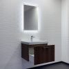Тумба с раковиной Comforty Ангара 00-00021035CF 60х50 подвесная цвет коричневый