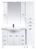 Шкаф-пенал Misty Дрея Э-Дре05035-01К2ЯП 40х190 напольный цвет белый