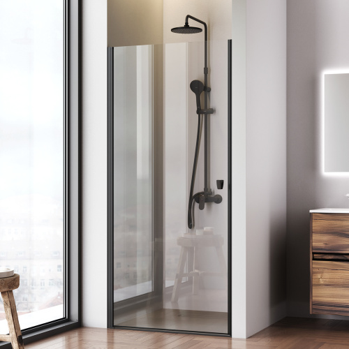 Душевая дверь Am.Pm Sunny W87G-90-1P-BT 90х190 стекло прозрачное профиль черный матовый