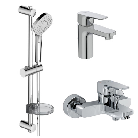Комплект смесителей Ideal Standard CERAPLAN III BD649AA настенный хром