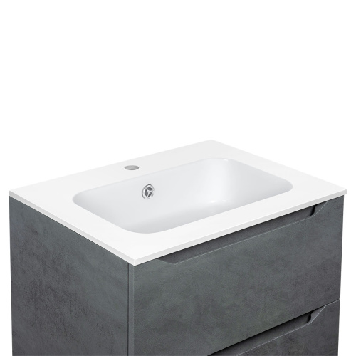 Раковина Vincea 60 см VCB-2N600W встраиваемая цвет белый - фото 2