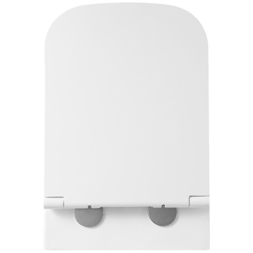 Унитаз подвесной Тритон Verso Щ0000057972 белый с сиденьем микролифт безободковый каскадный смыв - фото 4