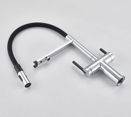 Смеситель для кухни Rose R458 на мойку хром