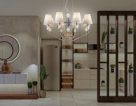 Люстра подвесная Ambrella Light Ceramo Classic (Церамо Цлассиц) LH75403