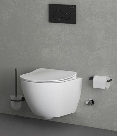 Клавиша смыва механическая Creavit GP7002.02 цвет черный