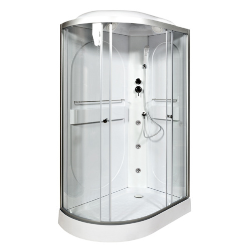 Душевая кабина AvaCan L602RGM 120х80 асимметричная с крышей - фото 2