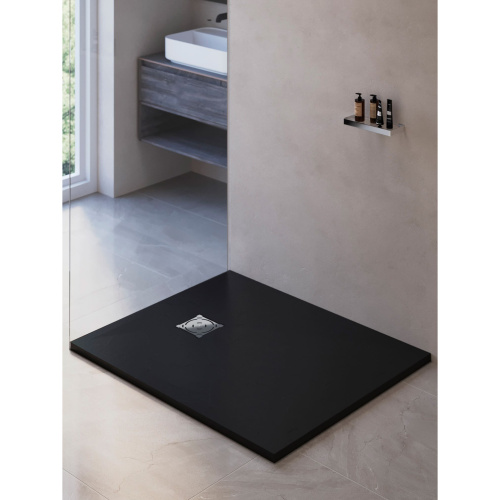 Душевой поддон RGW Stone Tray 16152910-02 100x90  искусственный камень серый - фото 5