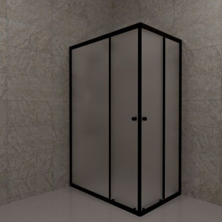 Душевой уголок Тритон Вента-БВ Щ0000064632 120х80 стекло матовое профиль хром без поддона