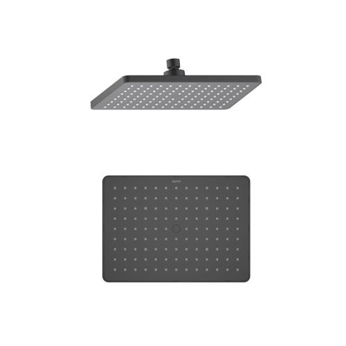 Верхний душ Aquatek AQ2087MB 20х25 черный