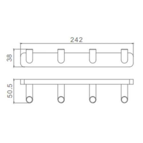 Крючок Raglo R320.054.09 - фото 2