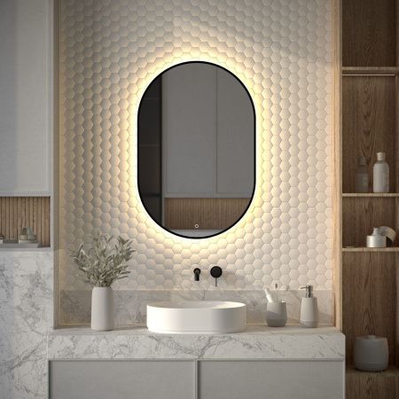 Зеркало с подсветкой Defesto AURA DF 2935S 60х90 подвесное