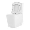 Унитаз-компакт напольный с бачком Lavinia Boho Aveo 3306010R белый с сиденьем микролифт безободковый каскадный смыв