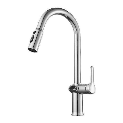 Смеситель для кухни Esko Kitchen K15 LED на мойку хром - фото 2