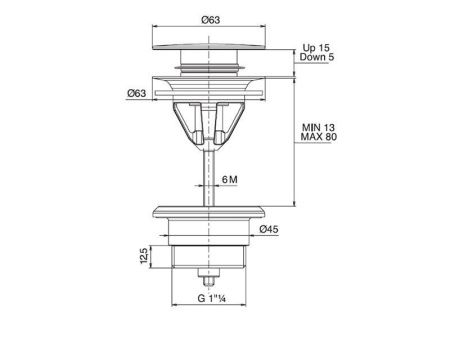Встроенная часть для гигиенического душа Fima Carlo Frattini F3070