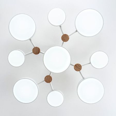 Люстра потолочная LED4U L3201-780 WT