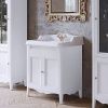 Тумба с раковиной TW collection Veronica NUOVO VER2073-B+AR834bi*1 комплект 70х50 цвет белый