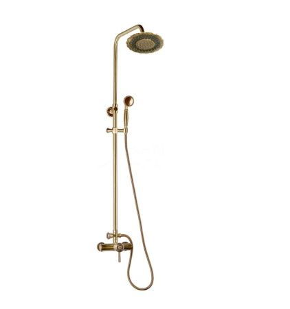 Душевая стойка Bronze de Luxe 10118/1DF настенная цвет бронза