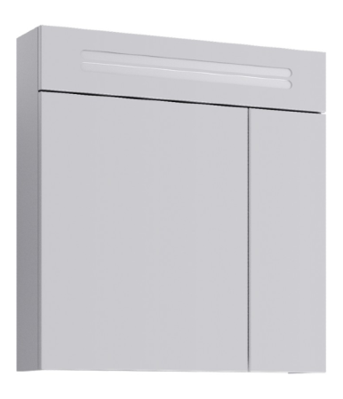 Зеркало-шкаф Aqwella Y Neo.04.07 70х80 подвесной цвет белый