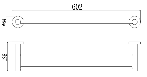 Полотенцедержатель Savol S-005648 - фото 3