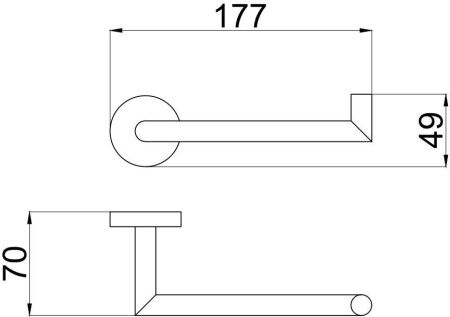 Бумагодержатель Allen Brau Priority 6.31007-GB