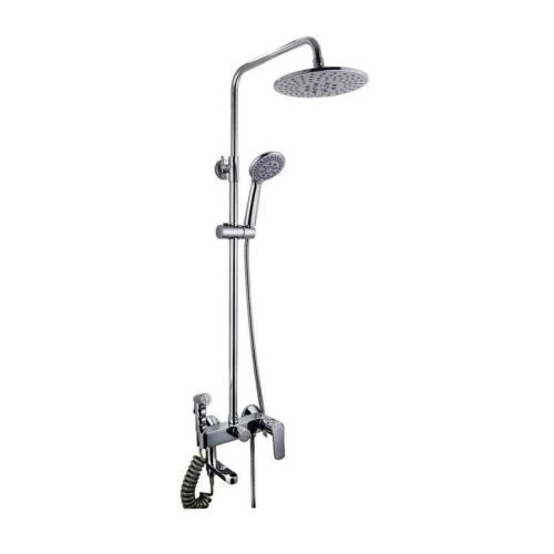 Душевая стойка Fashun A2452 настенная цвет хром - фото 2