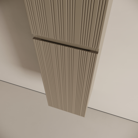 Шкаф-пенал Sancos CODE PCD35GB 40х170 подвесной цвет бежевый/серый