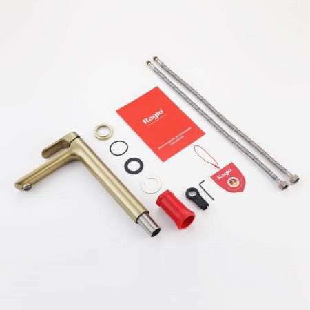 Смеситель Raglo R03 R03.15.03 на раковину золото