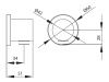 Шланговое подключение Creavit A01