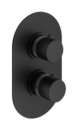 Смеситель для душа Plumberia Selection Ixo XOT5040NO встраиваемый черный матовый