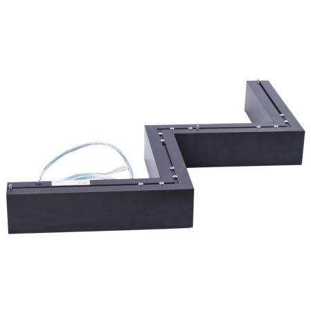 Линейный подвесной светильник Uniel ULO-K19A 28W/4000K/Z30-120 IP40 BLACK