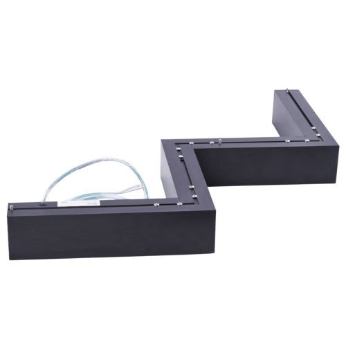 Линейный подвесной светильник Uniel ULO-K19A 28W/4000K/Z30-120 IP40 BLACK - фото 4