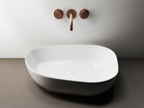 Раковина Ceramica Nova ELEMENT 55 см CN5003 накладная цвет белый - фото 3