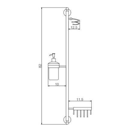 Стойка Savol S-00C06