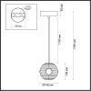 Светильник подвесной Odeon Light Troni (Трони) 5041/12L
