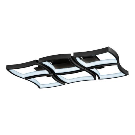 Люстра потолочная iLedex Roomy (Роомы) 8196-6-X-T BK
