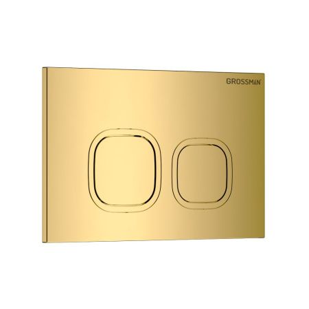 Клавиша смыва механическая Grossman Cosmo 700.K31.02.300.300 цвет золото