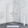 Душевой уголок RGW Stilvoll 06323388-11 80х80 стекло прозрачное профиль хром глянцевый без поддона