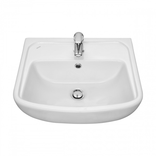 Раковина из сантехнического фарфора Santek Лонги 1WH501754 42х50 подвесная цвет белый - фото 2