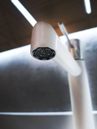 Смеситель AltroBagno Intento AltroBagnoIntento0132MW на раковину белый