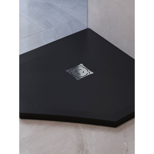 Душевой поддон RGW Stone Tray 16155099-02 90x90  искусственный камень серый - фото 4