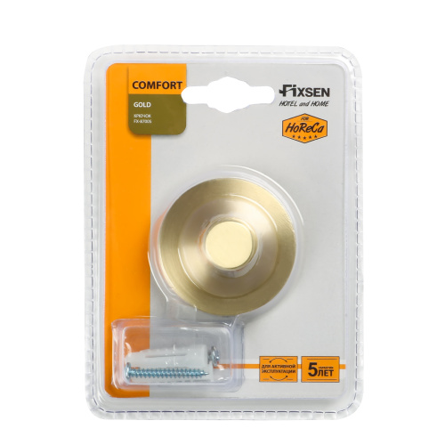 Крючок для ванной Fixsen Comfort gold FX-87005 - фото 2