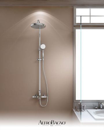 Душевая стойка AltroBagno Beatrice AltroBagnoBeatrice030406Cr настенная цвет хром
