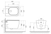 Комплект унитаз с инсталляцией BelBagno BB1102CH/BB1102SC/BB002-80/BB005-PR-CHROME
