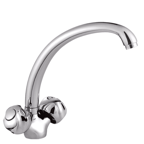 Смеситель для кухни Fashun A4226 на мойку хром - фото 2